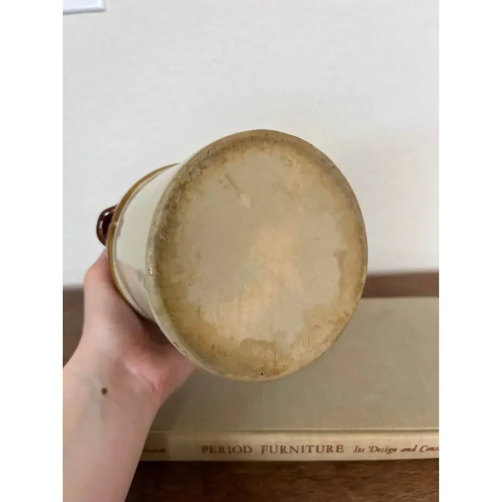 Vintage Style Ceramic Milk Jug Crock
